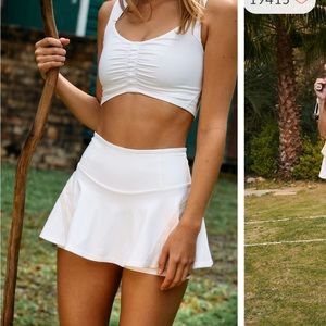 COPY - Pleats and thank you skort